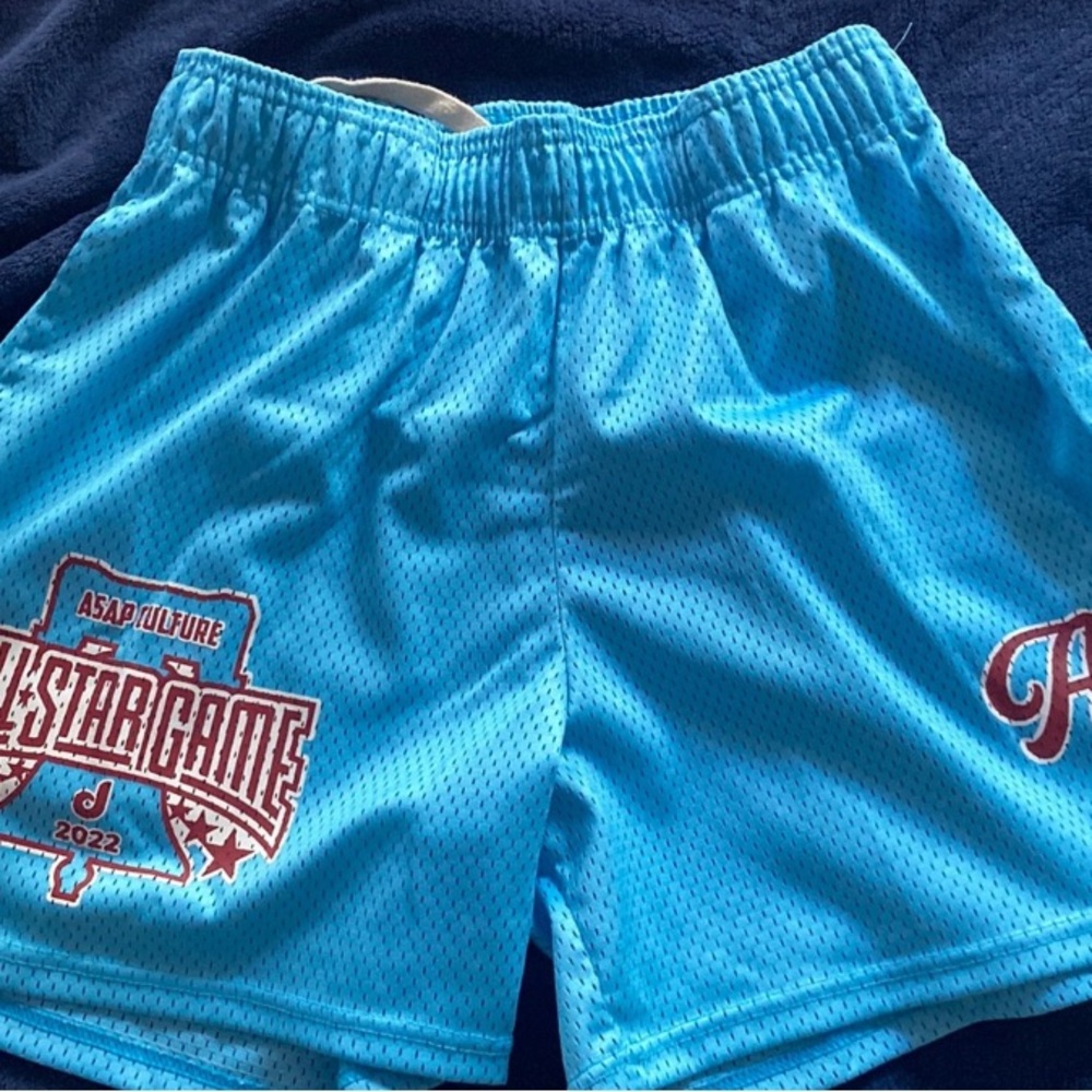 Asap culture Philly blue all star game shorts